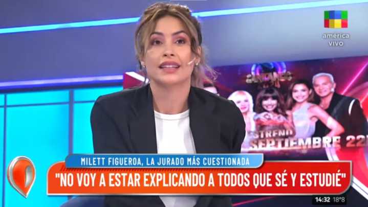 Milett Figueroa estalla contra periodistas argentinos tras su ruptura con Marcelo Tinelli