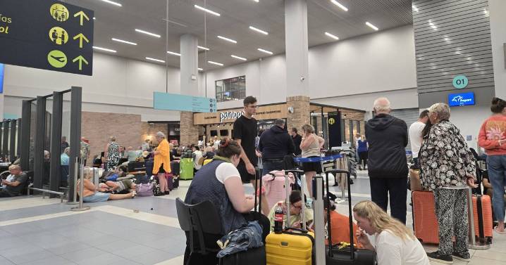 Holidaymakers stranded on Greek island as flights cancelled after floods