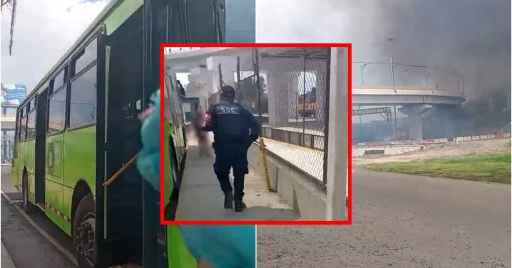 VIDEO | "¡Ábreme, niño quemado!": Motociclista y policía rescatan y trasladan a niña tras explosión de pipa en Iztapalapa