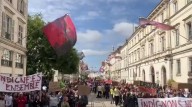 (VIDEO) Huelgas, piquetes, manifestaciones y represión policial : Francia salió a las calles en medio de la crisis política