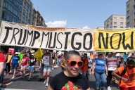 Thousands protest for a 'Free DC' in fourth week of federal control
