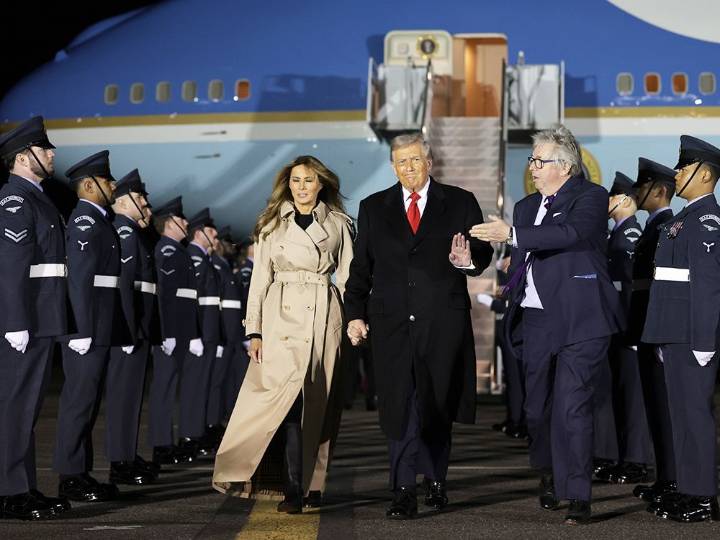 U.K. rolls out massive security operation to keep Trump from public