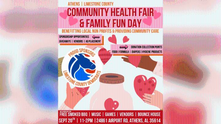 Athens Community Health Fair and Family Fun Day to be held on September 20