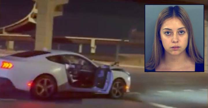 Woman driving 118 mph 'rear-ended' motorcyclist, fatally throwing him hundreds of feet: Police