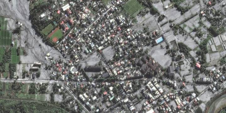 Before-and-after satellite imagery shows destruction from Super Typhoon Ragasa