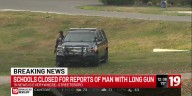 School closed for reports of man with long gun