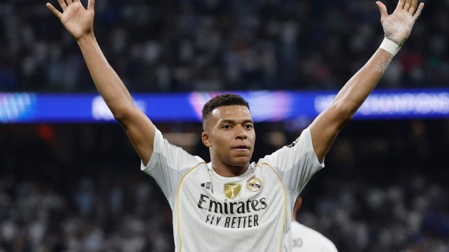 Champions: Real Madrid superó la resistencia de Marsella con doblete de Kylian Mbappé