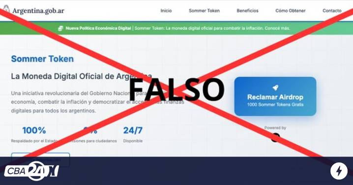 El Gobierno desmintió la promoción de una criptomoneda a través del sitio web del Hospital Sommer
