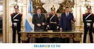 Javier Milei le tomó juramento a Lisandro Catalán como ministro del Interior
