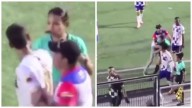Escándalo en el fútbol colombiano: jugador agredió a árbitra 🎥