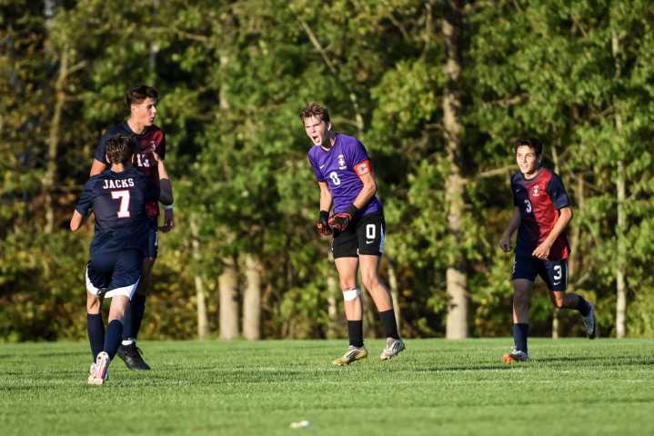Goalkeeper Kellen Heuer scores game-winning goal in Jacks’ thrilling comeback against Spuds