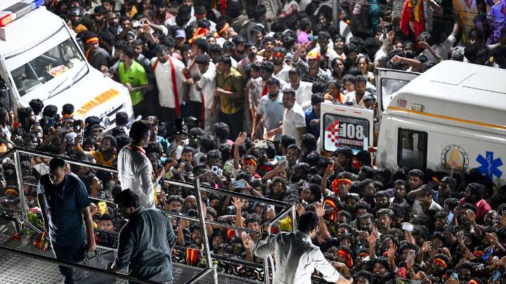 Karur mishap: Vijay's extended stay inside campaign vehicle led to overcrowding, says FIR