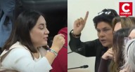 Kelly Portalatino y Norma Yarrow protagonizan altercado en sesión sobre tren Lima