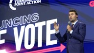 Charlie Kirk reportedly shot at college event in Utah