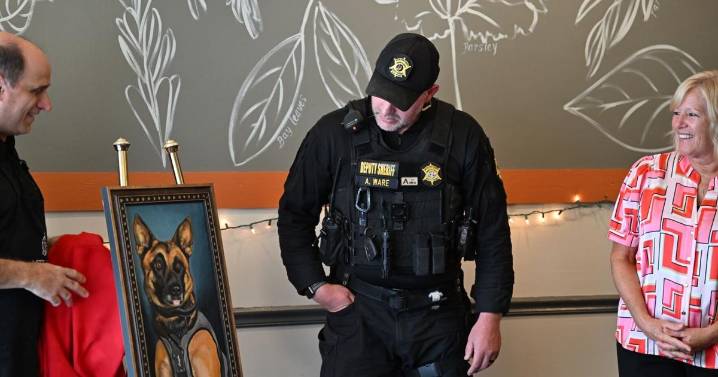 RCSD K9 specialist receives very special gift