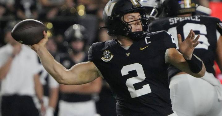 No. 20 Vanderbilt scores its most points in 107 years with 70