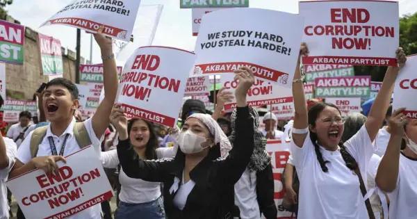Protestas masivas en Filipinas contra corrupción