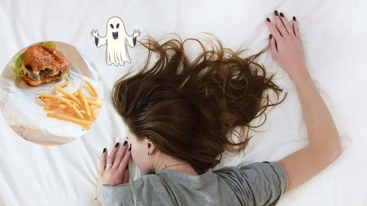 La verdadera razón por la que cenar pesado y mucho te provoca pesadillas