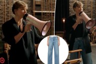 Taylor Swift's Agolde Vana Fold jeans are on sale