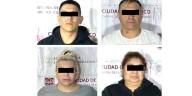 Caen cuatro presuntos miembros de Los Tanzanios tras doble cateo en Iztacalco