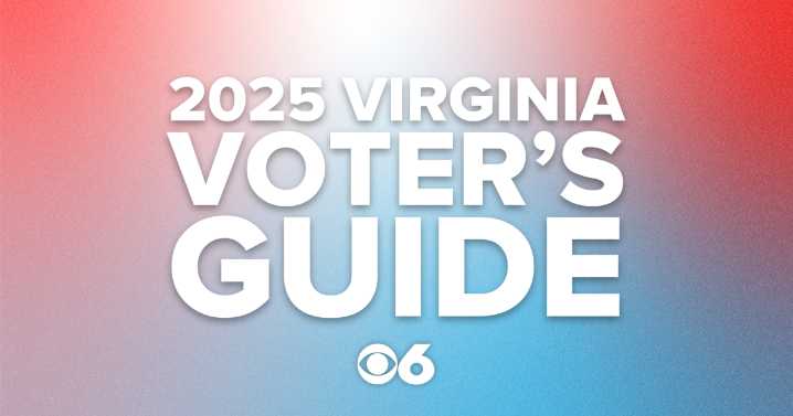 🗳️Virginia Voter's Guide: Everything you need to know about the 2025 Election