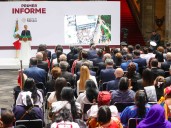 ‘Vamos bien y vamos a ir mejor’, sentencia Sheinbaum al cierre de su primer informe