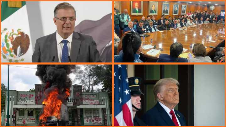 Resumen del 25 de septiembre: México invierte en IA, Protesta en campo militar, aranceles en fármacos