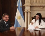 Montenegro firmó un convenio con Nación para abrir un nuevo Centro de Familia en Mar del Plata