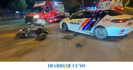 Murió un joven motociclista tras chocar contra un patrullero en Avenida Libertador