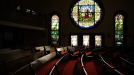 Take a look inside First Baptist Church on Anderson Street