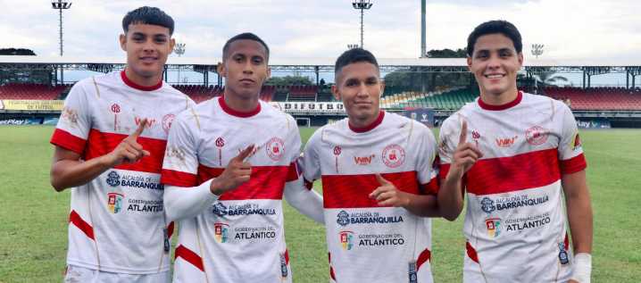 Con otra goleada, Atlántico se afianza como líder de la final sub