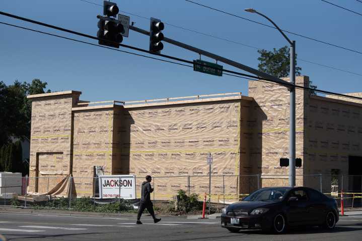 Developers hope high-end convenience store will open by Christmas