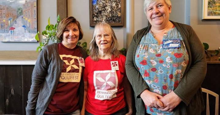 The 'Not-So-Quiet Valley Quilters' prepare for annual festival