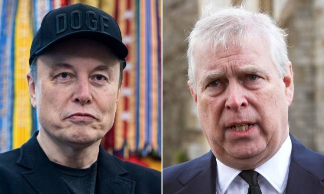 Elon Musk and Prince Andrew named in new Jeffrey Epstein files release
