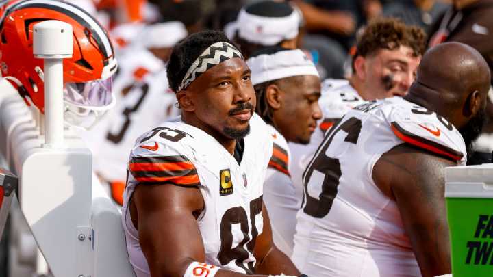 What did Myles Garrett say after Browns lose in blowout to Ravens