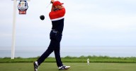 Bryson DeChambeau signals Ryder Cup intent with one booming drive we'll see all week