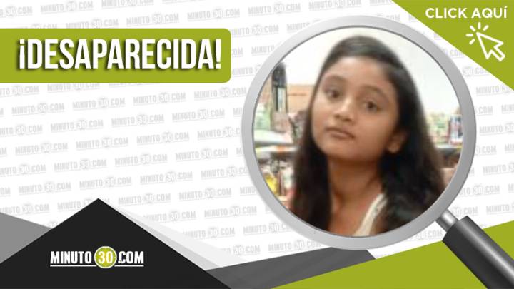 La menor María Angel Chiquillo desapareció en Bello