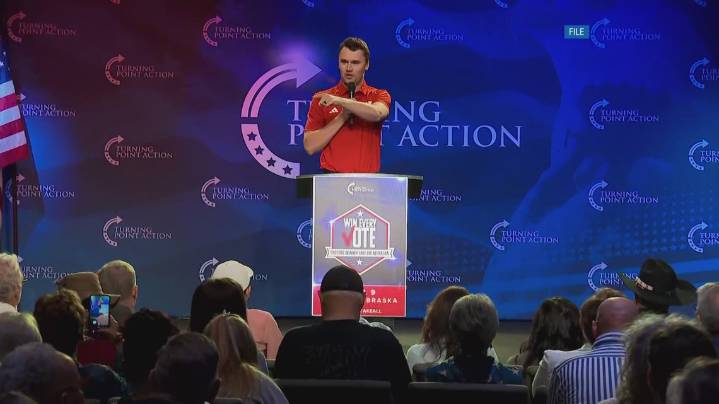 remebering Conservative activist Charlie Kirk who was shot at Utah campus event