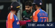 Tempers flare between bitter rivals