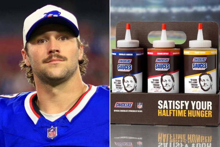 Josh Allen Teams Up with Snickers for 3 New Dipping Sauces