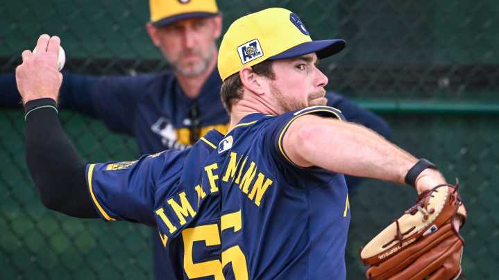 Bruce Zimmermann gets his chance with Brewers at the best time of all