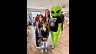 Costumes with a Cop draws a crowd