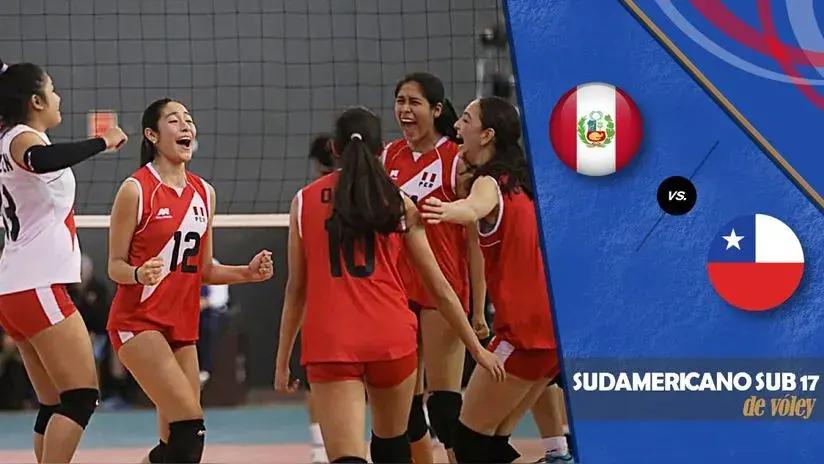 Perú vs Chile EN VIVO: se enfrentan por la fecha 2 del Sudamericano de Vóley Sub 17
