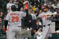 Cowser hits 3-run homer and Orioles hand White Sox their 4th straight loss, 4