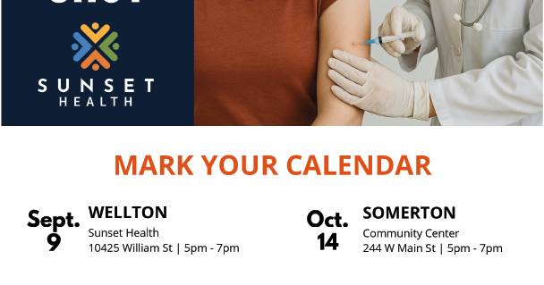 Sunset Health offering free flu shots starting Sept. 9