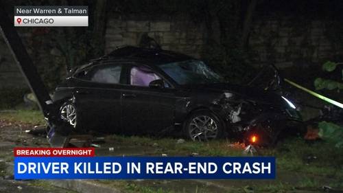 Driver in custody after deadly car crash in 2600-block of West Warren Boulevard on Near West Side: Chicago Police Department