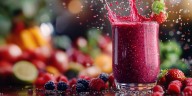 Cómo preparar un jugo de frutos rojos con proteína para ganar masa muscular y volverse más fuerte