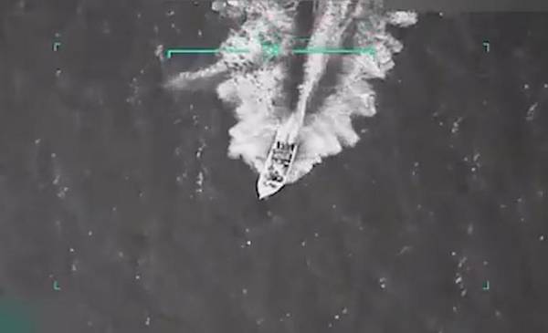 VIDEO. EE UU destruyó un barco que había zarpado de Venezuela con drogas