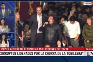 Después de amenazar con denunciarlo en la Justicia, ahora Milei dijo que "los audios de Spagnuolo sobre las coimas están hechos con IA"