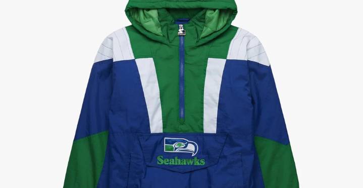Field Gulls Week 1 giveaway: Enter the Seahawks HOMAGE Pullover Jacket contest!